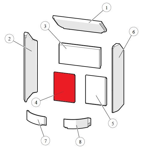 Lotus Sola M bagsten venstre Lotus Sola M bagsten venstre