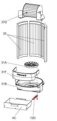 Olsberg Tipas 1 Rüttelstange Olsberg Tipas 1 Rüttelstange