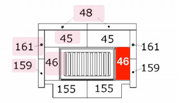 Haas-Sohn Grado 252.17 cegła podłogowa