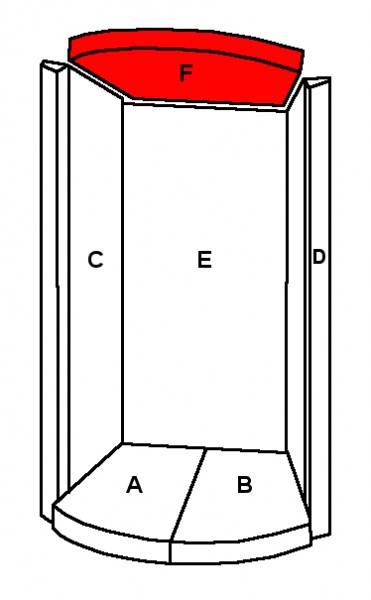 Cera Nobilis 100 røgvenderplade B Cera Nobilis 100 røgvenderplade B