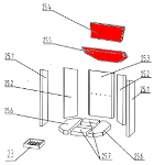 Oranier Kiruna 6 vlamplaat Set B Oranier Kiruna 6 vlamplaat Set B