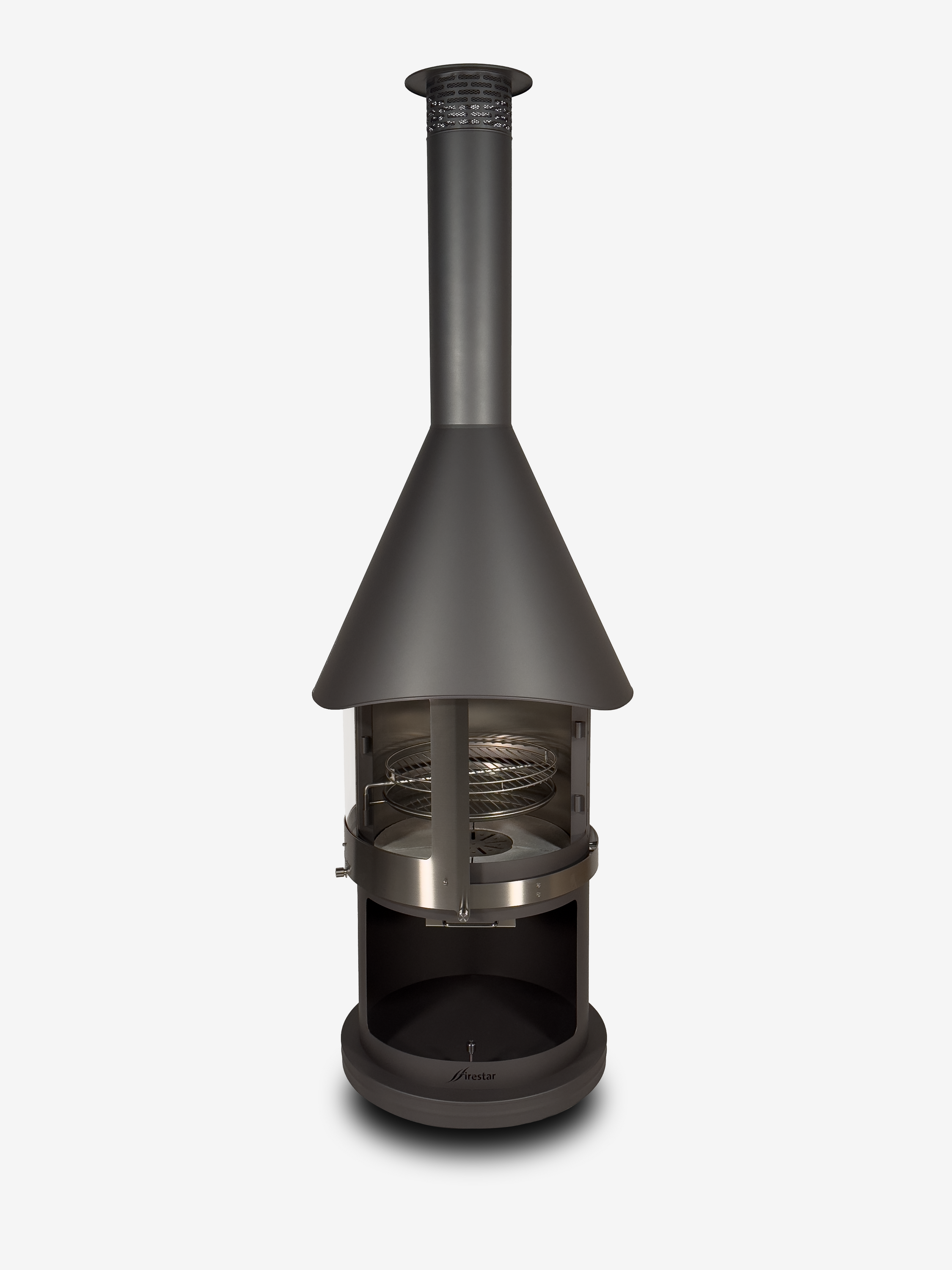 Grillkamin Edelstahl Firestar 700 Glas (3.Generation) SMg89000s.1