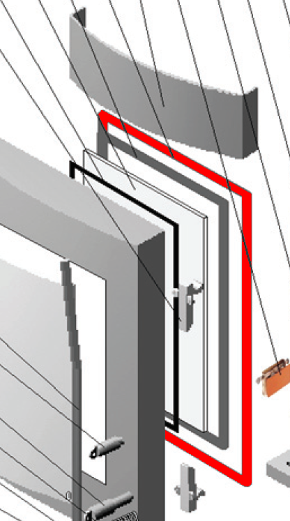 Gerco Brilliant GB 12 uszczelka drzwi Gerco Brilliant GB 12 uszczelka drzwi