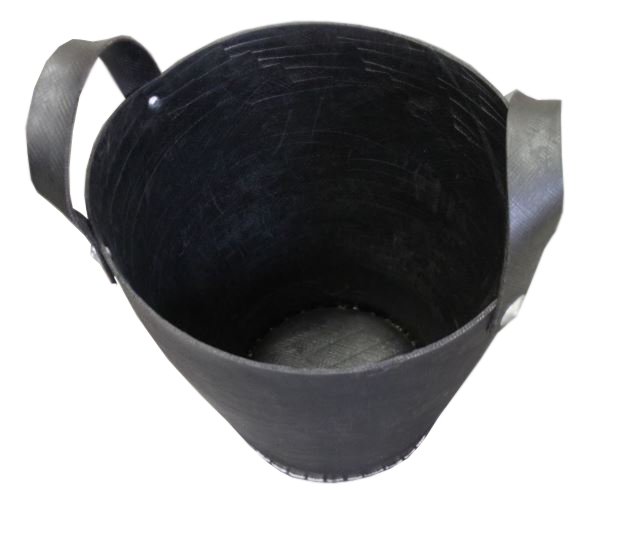 Holzkorb aus Altreifen 300 Handgenäht Holzkorb aus Altreifen 300 Handgenäht