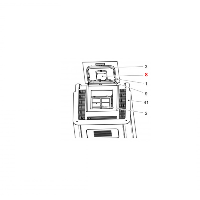 Haas-Sohn Pallazza II 534.08 Bedieningspaneel
