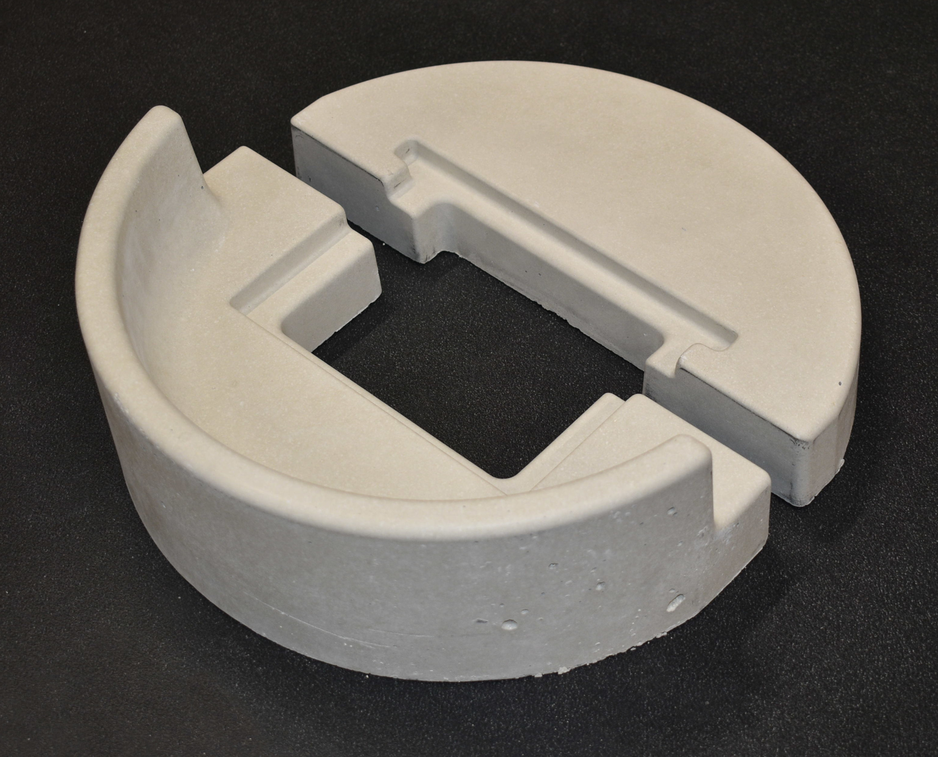 Spartherm Passo XS pietra per fondo set A
