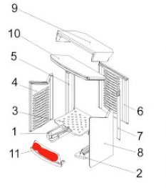 Austroflamm Irony XS træfang Austroflamm Irony XS træfang
