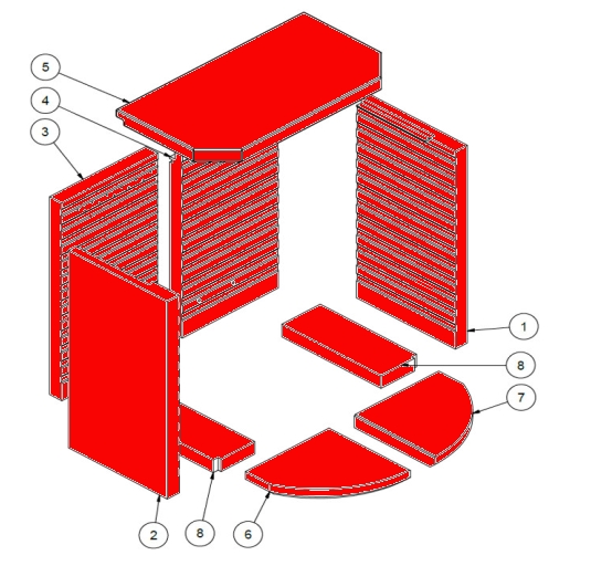Attika Malta revêtement de chambre de combustion C Attika Malta revêtement de chambre de combustion C