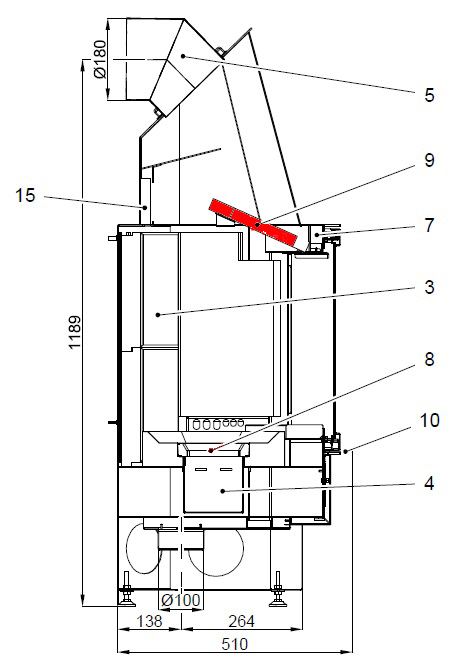 Haas-Sohn Prestige 181.18 moduł zmiany kierunku ciągu