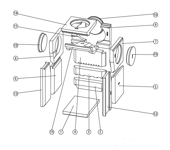 Leda Juwel H1 E revêtement de chambre de combustion