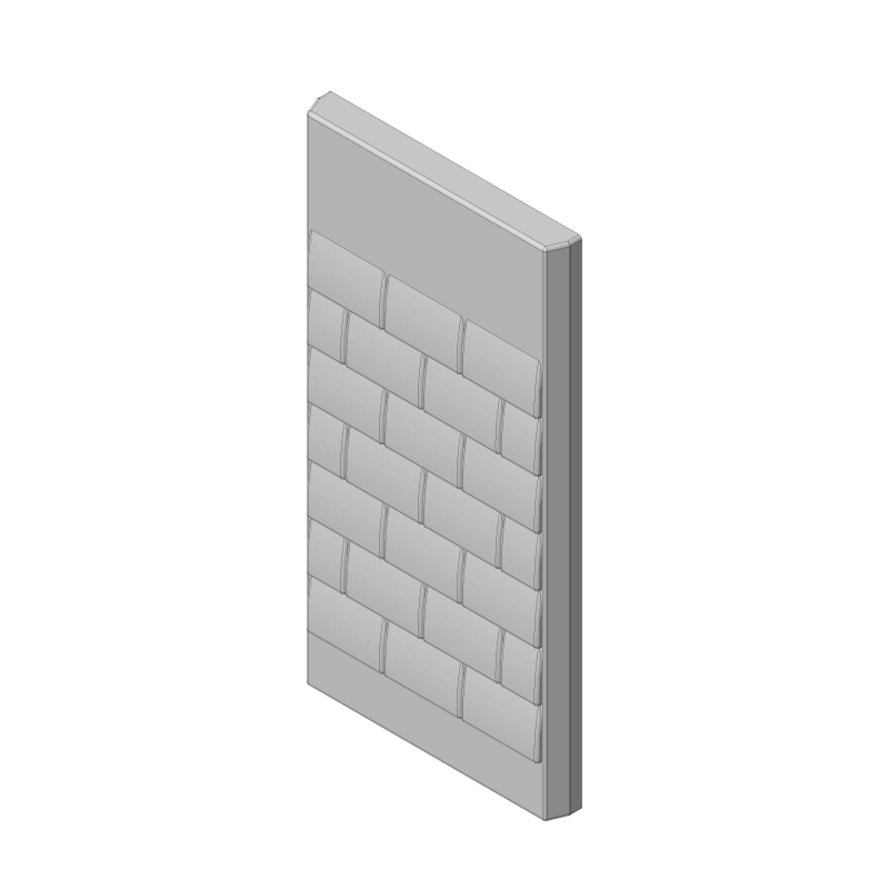 Storch Askja ladrillo de la pared trasera