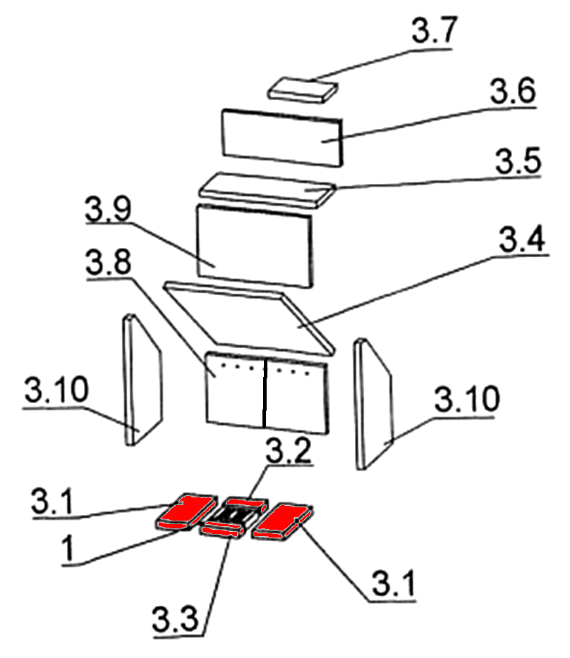 Oranier Skagen Bodemsteen Set B Oranier Skagen Bodemsteen Set B