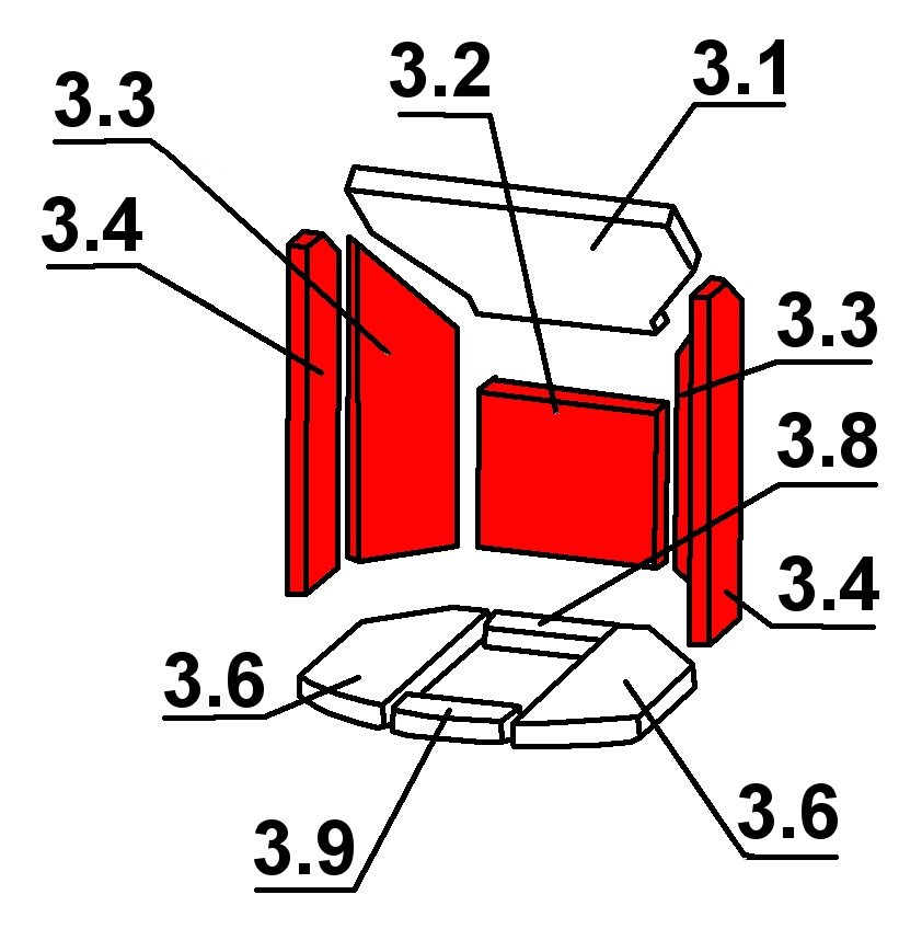 Oranier Polar 8 sidesten sæt A