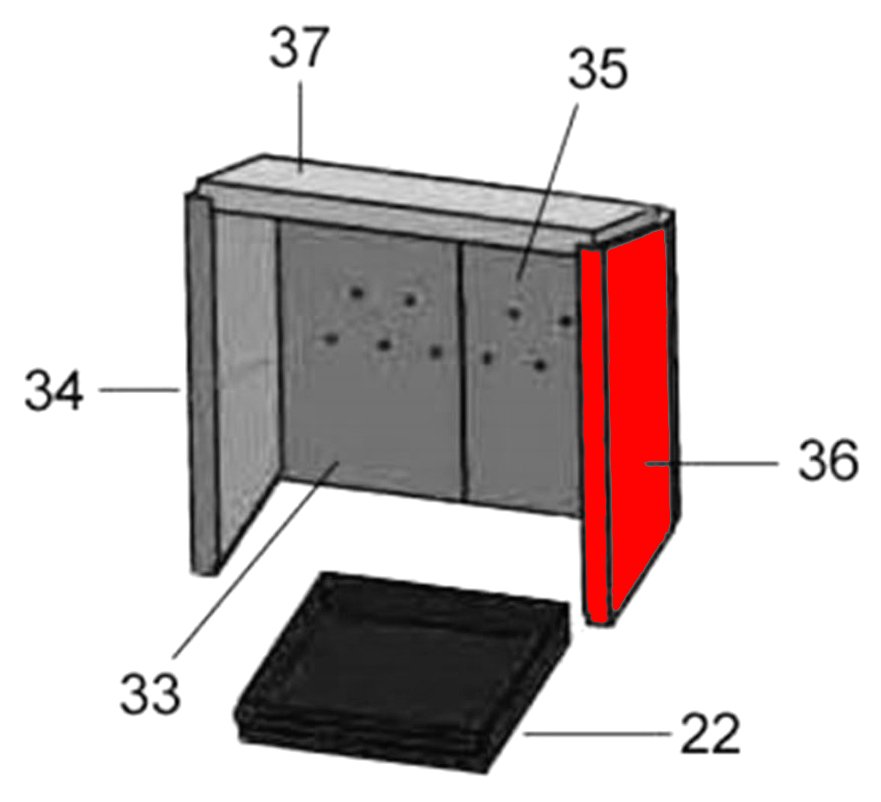 Justus Reno R pierre latérale droit B Justus Reno R pierre latérale droit B