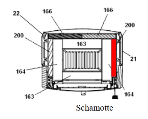Haas-Sohn Modena 305.15 Zijsteen rechts