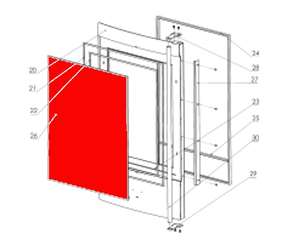 Fireplace Teramo Sichtscheibe Schauglas Fireplace Teramo Sichtscheibe Schauglas