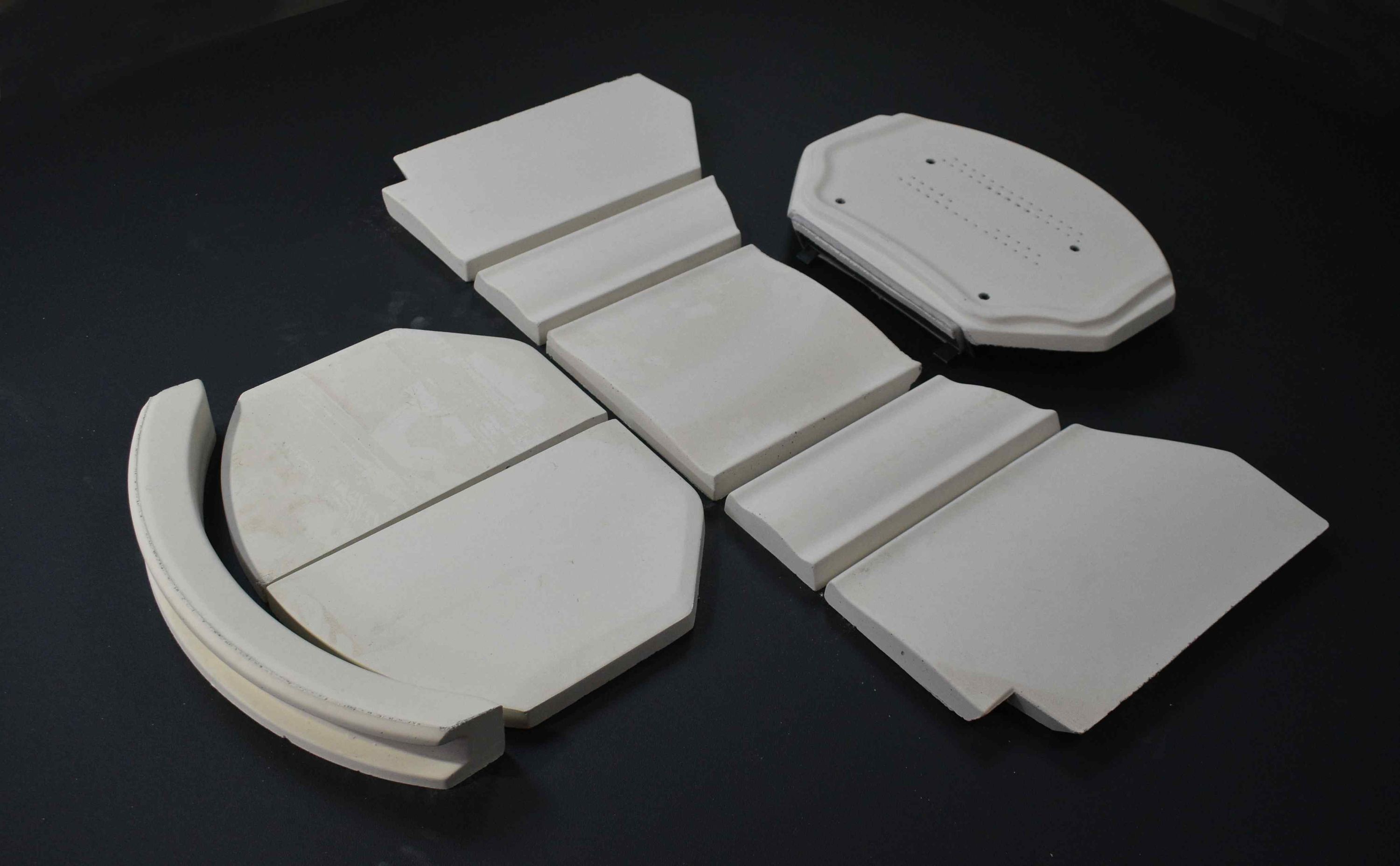 Nordpeis N-24 revêtement de chambre de combustion kit Nordpeis N-24 revêtement de chambre de combustion kit