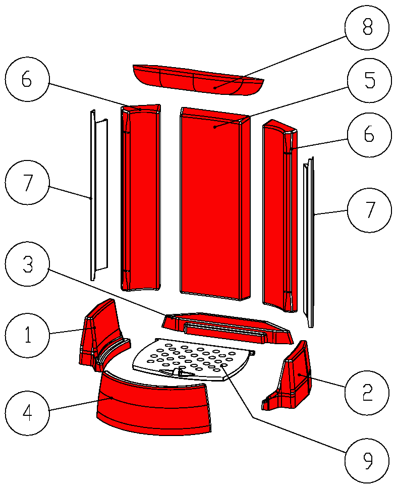 Austroflamm Pi-Ko skamolsæt Austroflamm Pi-Ko skamolsæt