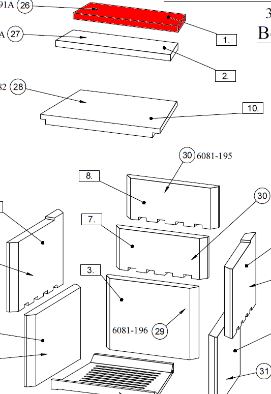 Fireplace Barbados Zugumlenkung oben Umlenkung Fireplace Barbados Zugumlenkung oben Umlenkung