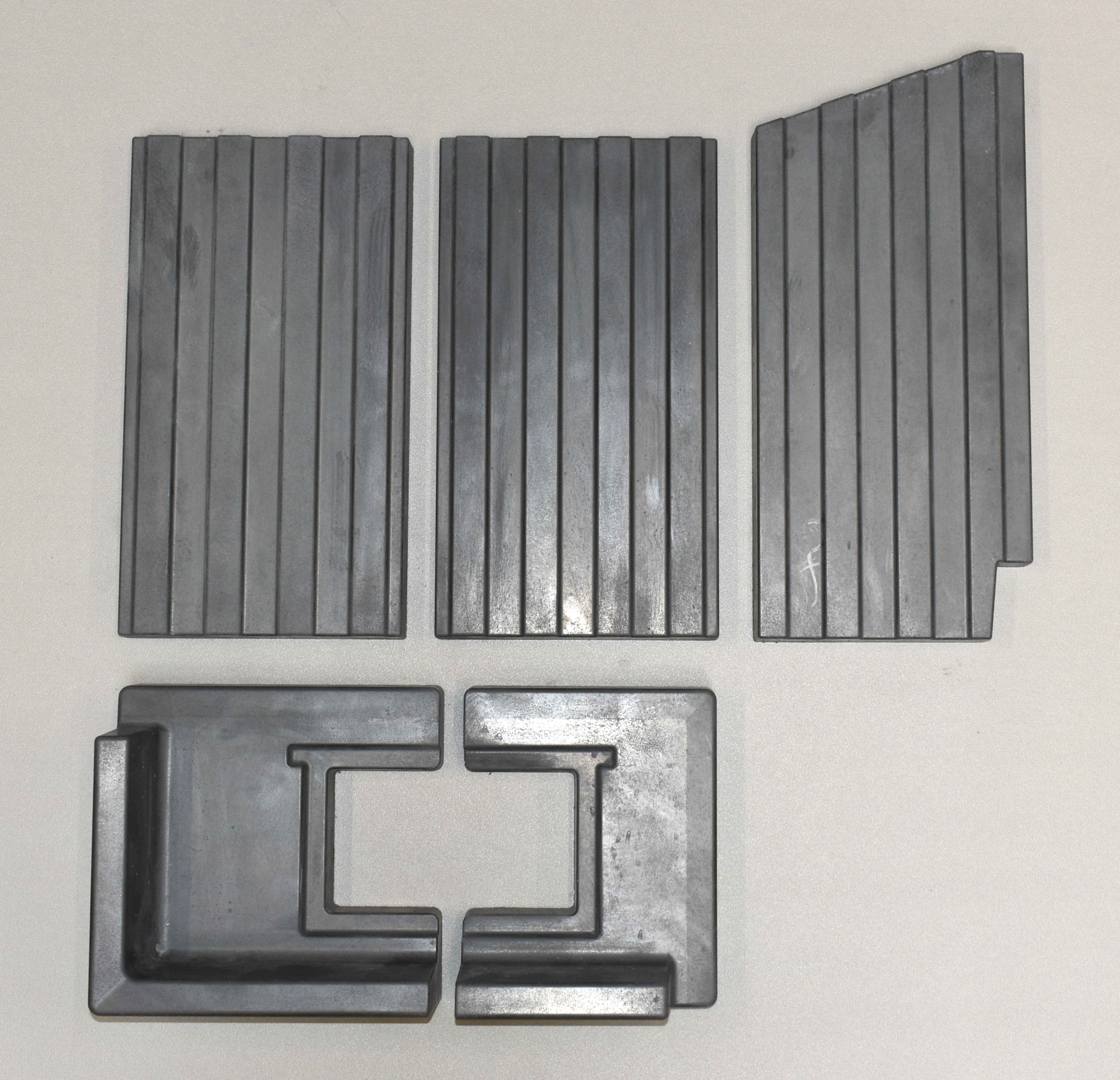 Spartherm Lungo 2L rivestimento focolare set nero