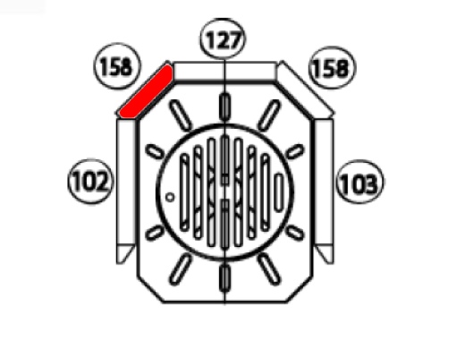 Haas-Sohn Argentum 210.15 Zijsteen links achteraan Haas-Sohn Argentum 210.15 Zijsteen links achteraan