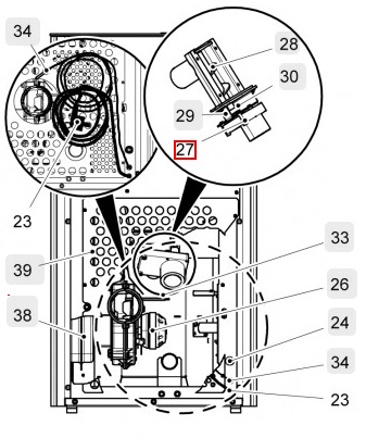 Haas-Sohn HSP 1.17 silnik przenośnika ślimakowego