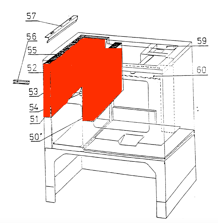 Wamsler K136 binnenwerk B