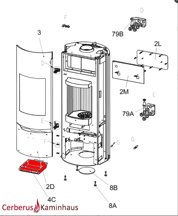 Olsberg Tolima PS askeskuffe Olsberg Tolima PS askeskuffe