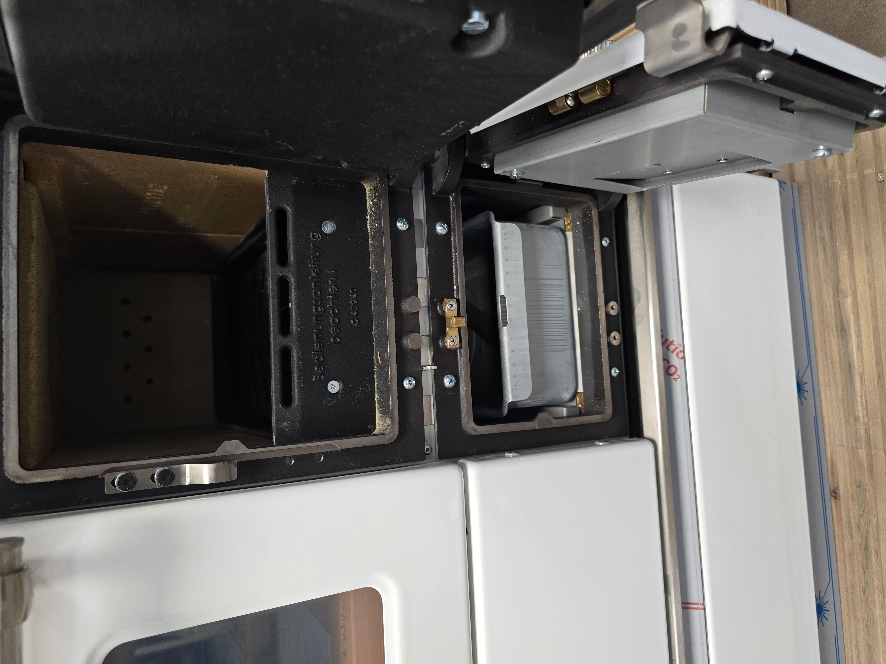 Küchenherd Lohberger REGA 105, weiß, 8 kW – Ausstellungsstück/Vorkonfiguriert