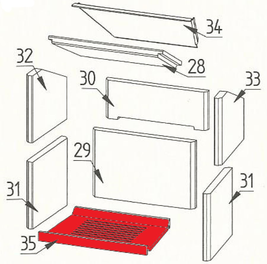 Fireplace Lorca rysterist