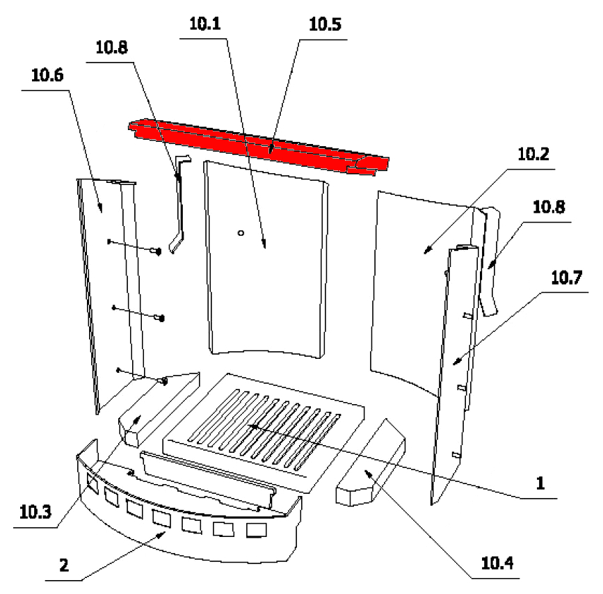 Oranier K6 Tira déflecteur