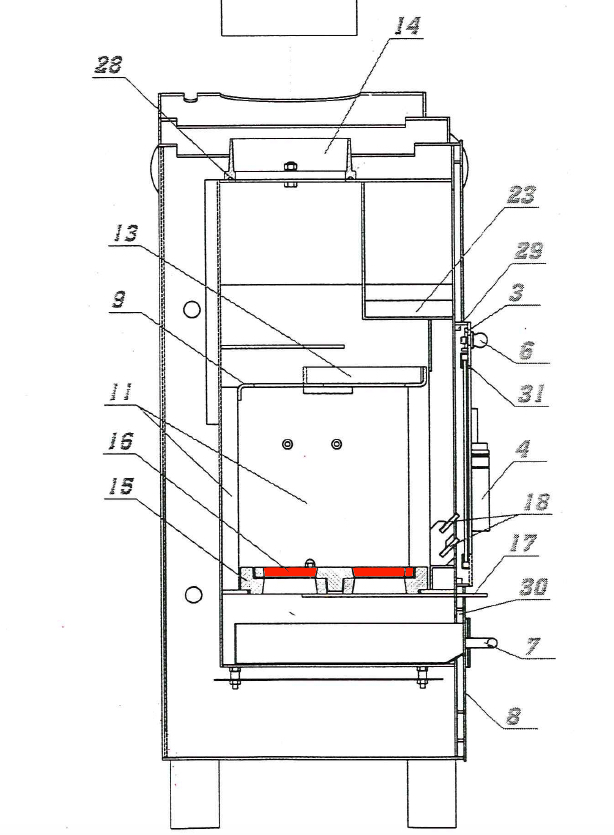Fireplace Nevada Ascherost Feuerrost Fireplace Nevada Ascherost Feuerrost