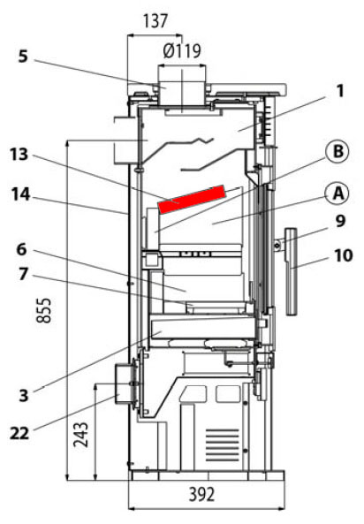 Haas+Sohn Java 201.14 Zugumlenkung Prallplatte