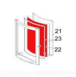 Austroflamm Irony L glas