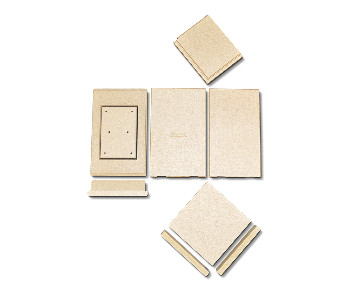 Attika Geo rivestimento focolare Attika Geo rivestimento focolare