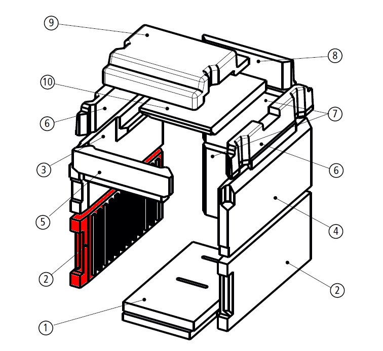 Leda Rubin K18 pietra laterale a sinistra in basso Leda Rubin K18 pietra laterale a sinistra in basso