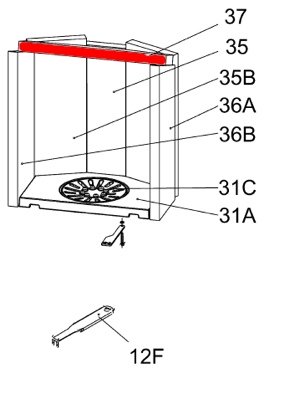 Olsberg Escala déflecteur Olsberg Escala déflecteur