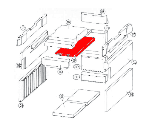 Leda Diamant H8 røgvenderplade nede Leda Diamant H8 røgvenderplade nede