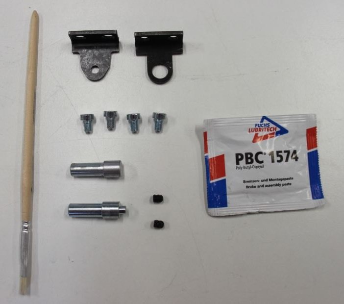 Leda Novia élément de fixation porte de chambre de combustion kit