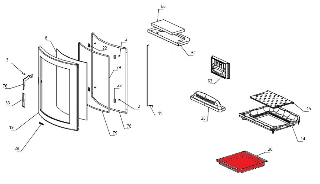 La Nordica Fly Idro DSA Aschekasten