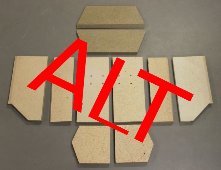 Lotus M2 zestaw do przebudowy okładzina komory paleniskowej Lotus M2 zestaw do przebudowy okładzina komory paleniskowej