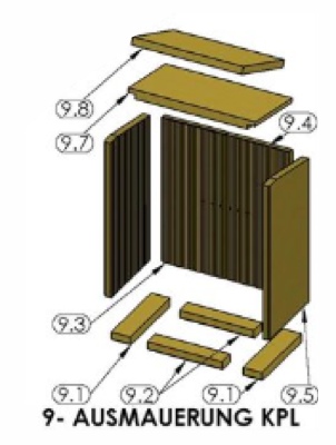 Oranier Smart X revêtement de chambre de combustion Oranier Smart X revêtement de chambre de combustion