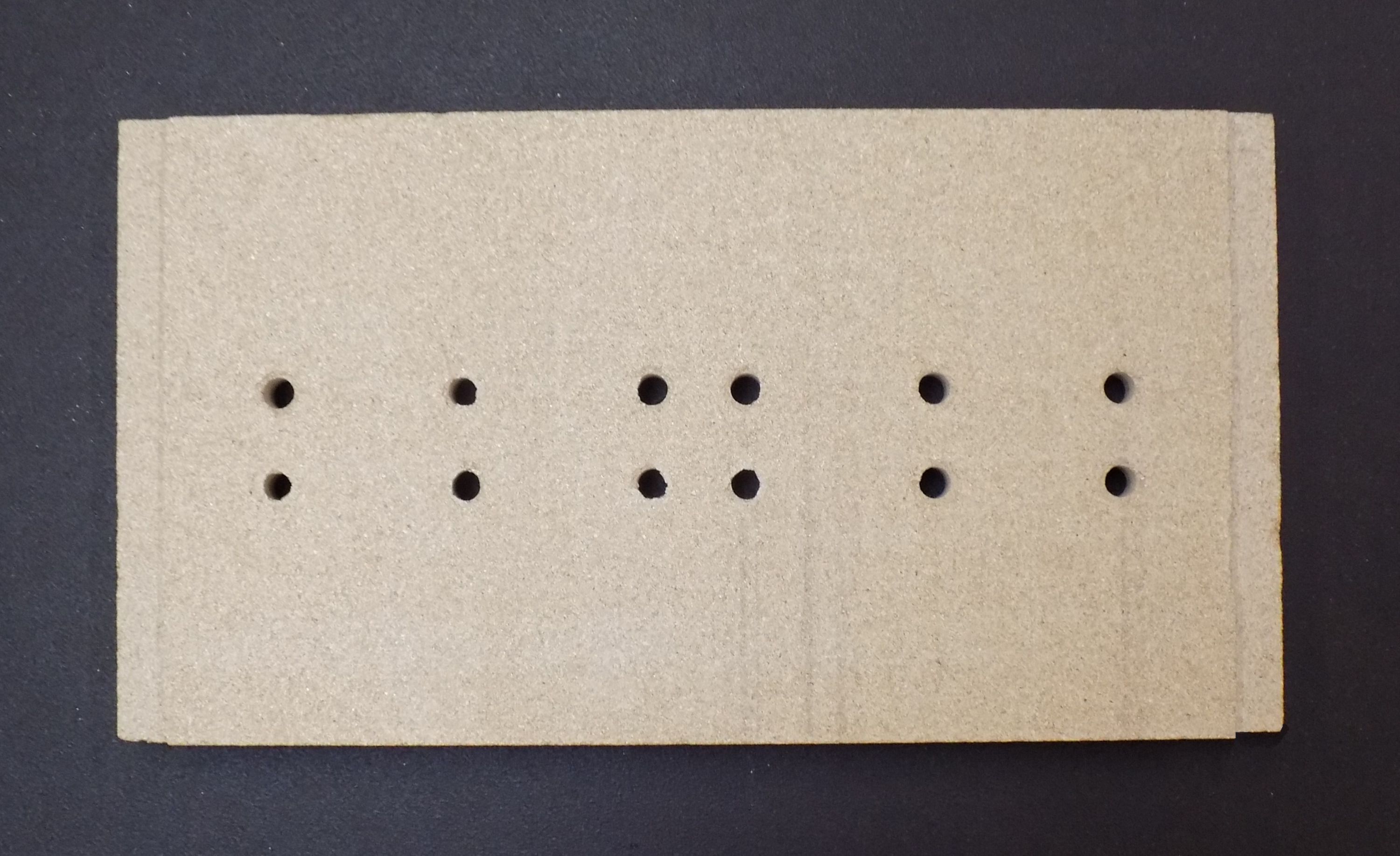 Gerco Brilliant GB 12 Rückwandstein oben Gerco Brilliant GB 12 Rückwandstein oben