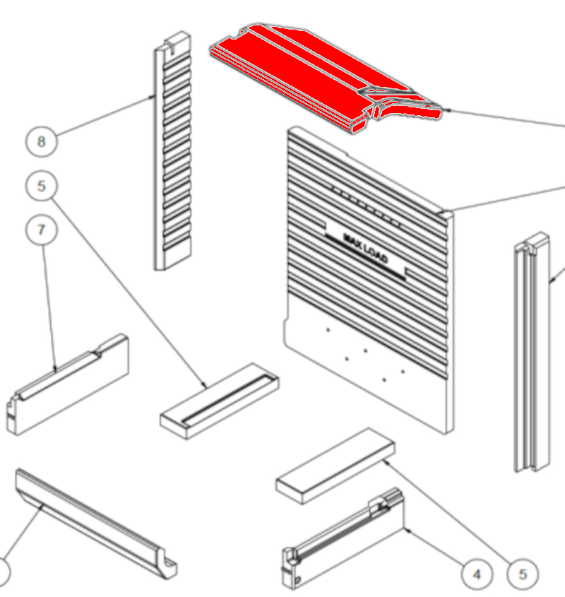 Attika Nexo vlamplaat B
