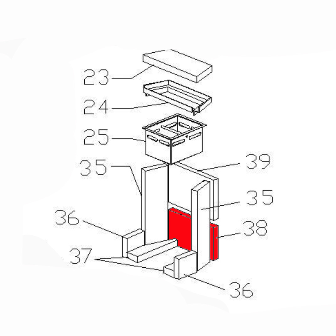 Supra Colysee bagsten nede