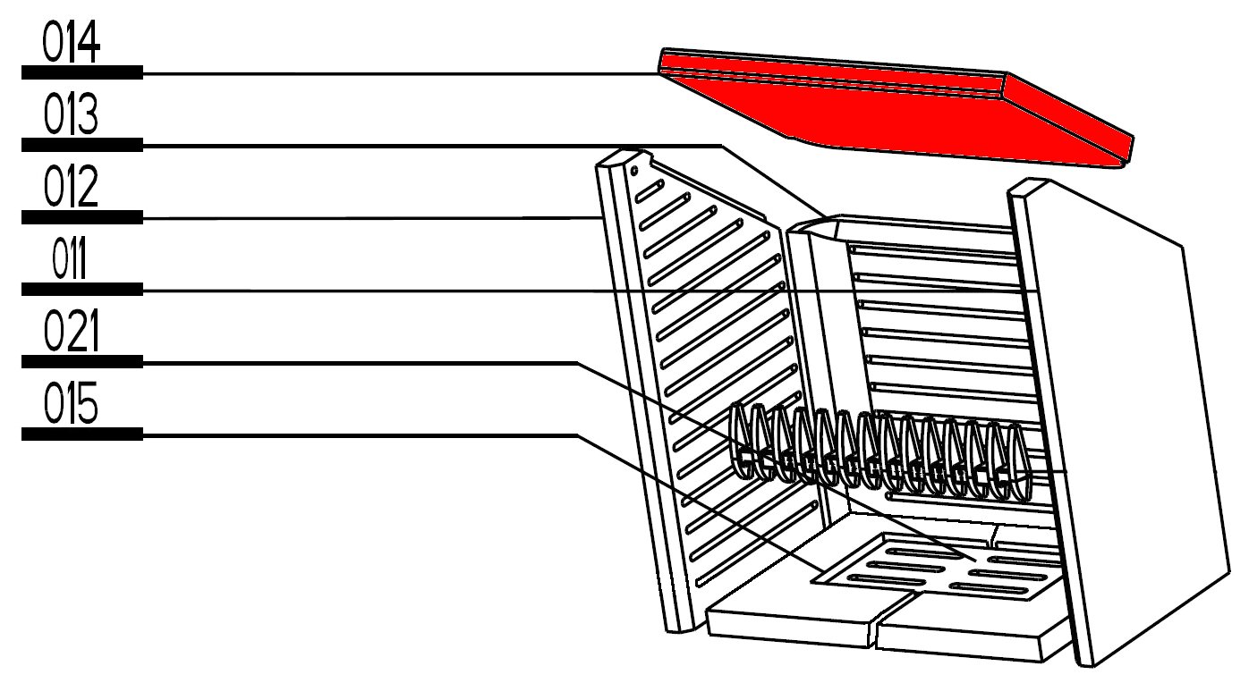 Thorma Falun røgvenderplade Thorma Falun røgvenderplade
