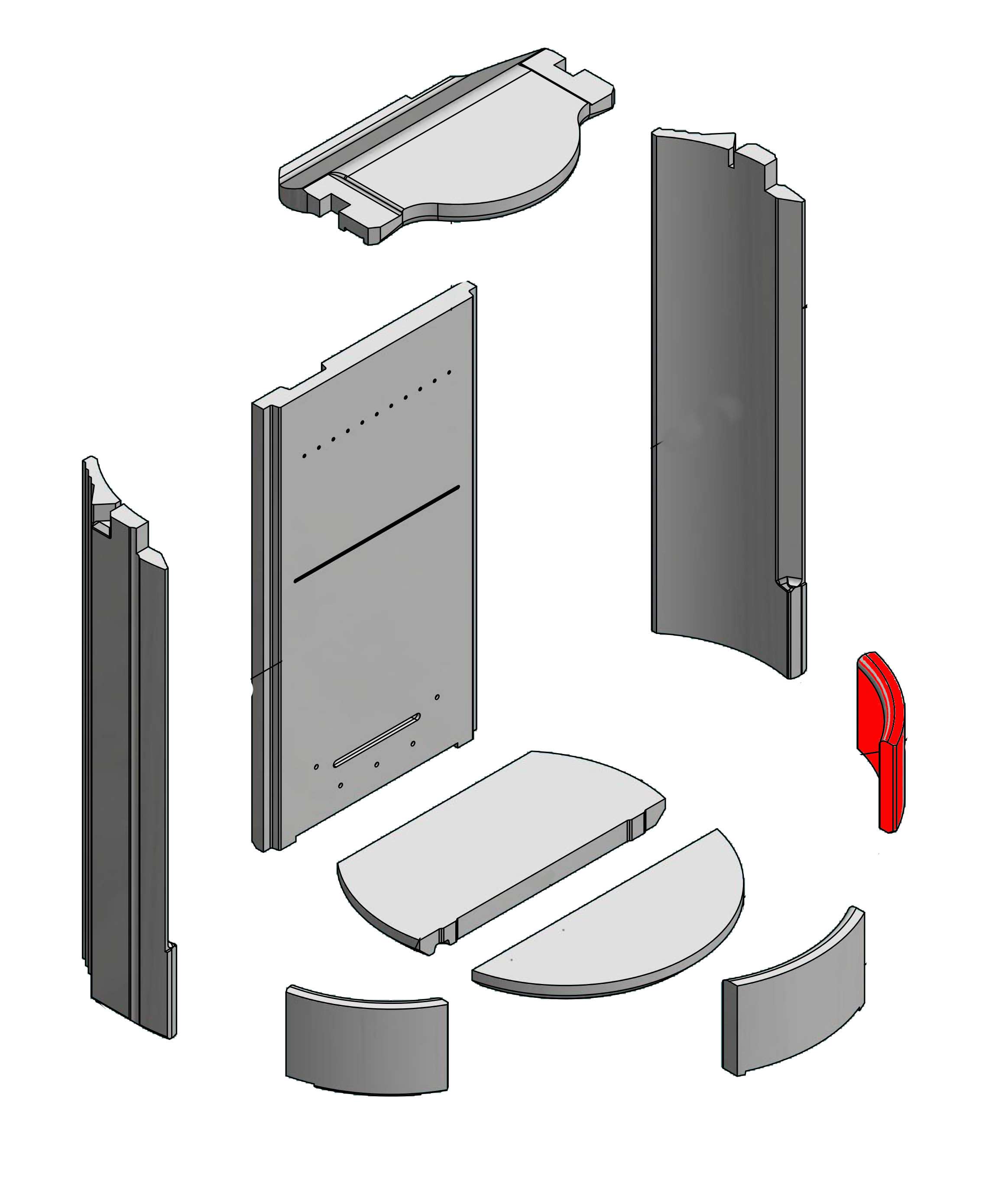 Attika Pilar Clever Air fermalegna a destra Attika Pilar Clever Air fermalegna a destra