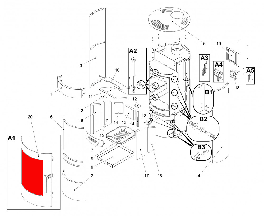 Haas-Sohn Olbia easy 209.15 szyba wziernika Haas-Sohn Olbia easy 209.15 szyba wziernika