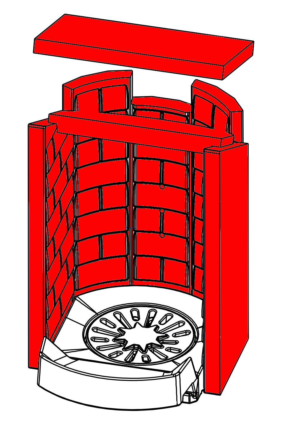 Storch Askja Ex Feuerraumauskleidung