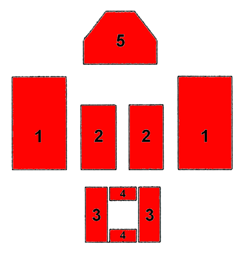 Oranier Bohemia revêtement de chambre de combustion A Oranier Bohemia revêtement de chambre de combustion A